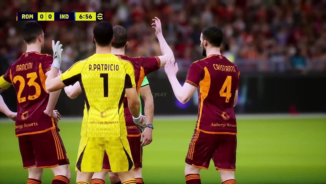 AS Roma vs India | 6-1 Thriller Highlights | E-Football 2024