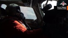 動画：ロシアのTu-160超音速戦略爆撃機が北極海上空を飛行