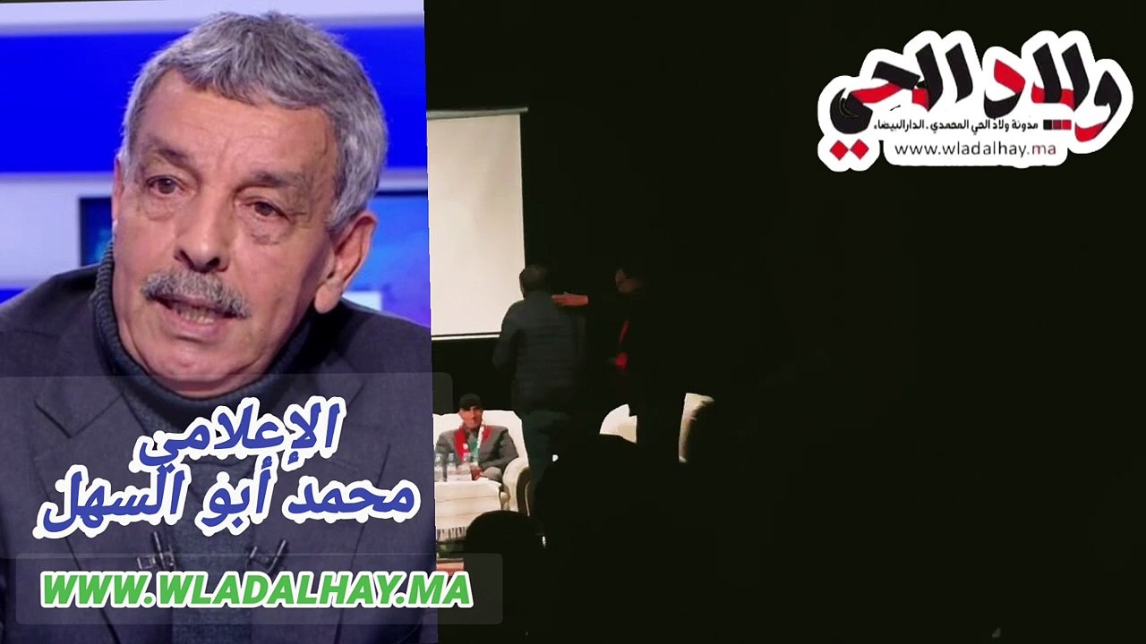الإعلامي محمد أبو السهل في الحي المحمدي