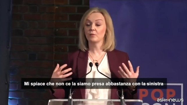 L'ex premier britannica Liz Truss lancia movimento tories PopCons
