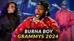 Burna Boy Grammys 2024 Performance Surprised Everyone