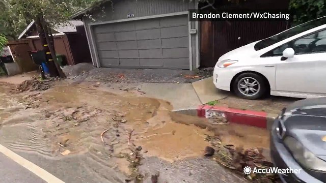 Historic rain threatens LA River overflow