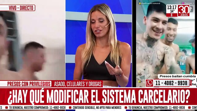 Así viven los presos VIP: asado, celulares y drogas