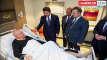 Adalet Bakanı Yılmaz Tunç, İstanbul Adliyesi'ne düzenlenen saldırıda yaralananları ziyaret etti