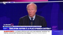 Brice Hortefeux (député européen LR et ancien ministre de l’Intérieur) sur Amélie Oudéa-Castéra: 