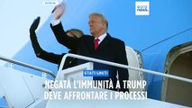 Stati Uniti, giudici negano immunità a Donald Trump per reati commessi da presidente