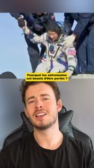 Pourquoi les astronautes se font porter ? 