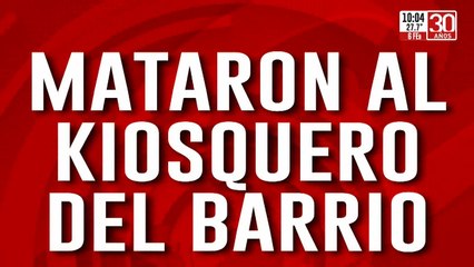 Mataron a un kiosquero e incendiaron su casa para borrar las pruebas