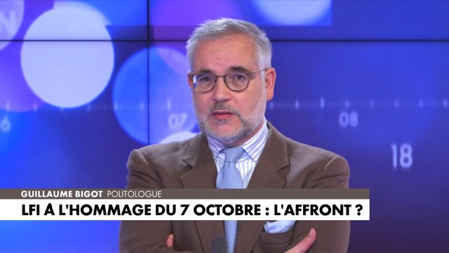 Guillaume Bigot : «Les familles disent que c'est indécent et illogique. LFI s'est exclue toute seule en disant que ce n'était pas du terrorisme»