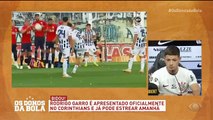 Rodrigo Garro é apresentado pelo Corinthians e já pode estrear