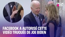 Pourquoi Facebook n'a pas voulu censurer une fausse vidéo montrant des gestes déplacés de Joe Biden