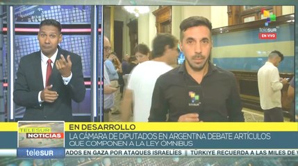 Congreso argentino debate sobre actual situación de Ley Ómnibus