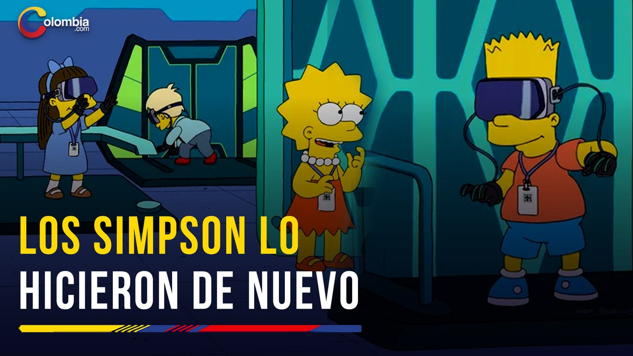 ¡Lo predijeron de nuevo! "Los Simpson" revelaron el futuro con las Apple Visión Pro