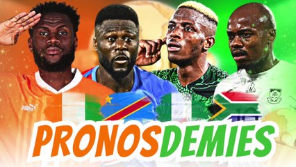 CAN 2024 : QUI IRA EN FINALE ? (Pronos Nigeria Afrique du Sud & Cote d'Ivoire RD Congo)