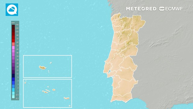 Chuva abundante, vento forte, trovoadas e agitação marítima, efeitos da Depressão Karlotta em Portugal continental