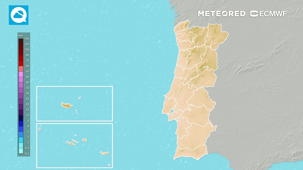 Chuva abundante, vento forte, trovoadas e agitação marítima, efeitos da Depressão Karlotta em Portugal continental