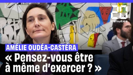 « Pensez-vous être à même d'exercer ? », Amélie Oudéa-Castera interpellée par une députée