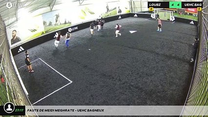 Faute de Meidi MEGHRATE - UEHC BAGNEUX