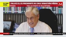Muere el ex presidente de Chile, Sebastián Piñera, tras accidente de helicóptero