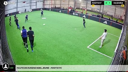 Faute de Dukens NOEL JEUNE - Footix FC
