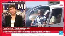 Gobierno chileno confirma el fallecimiento del expresidente Sebastián Piñera