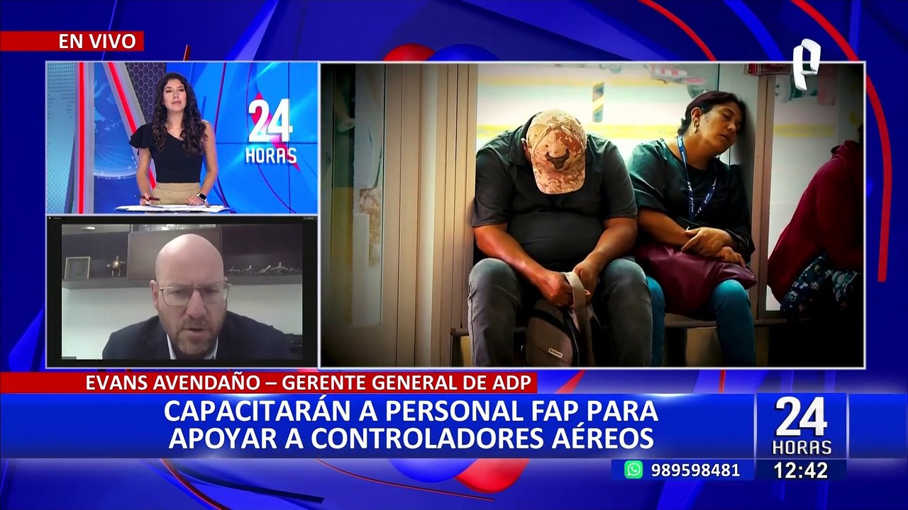 Gerente de Aeropuertos del Perú pide medidas al Gobierno para evitar más cancelaciones de vuelos