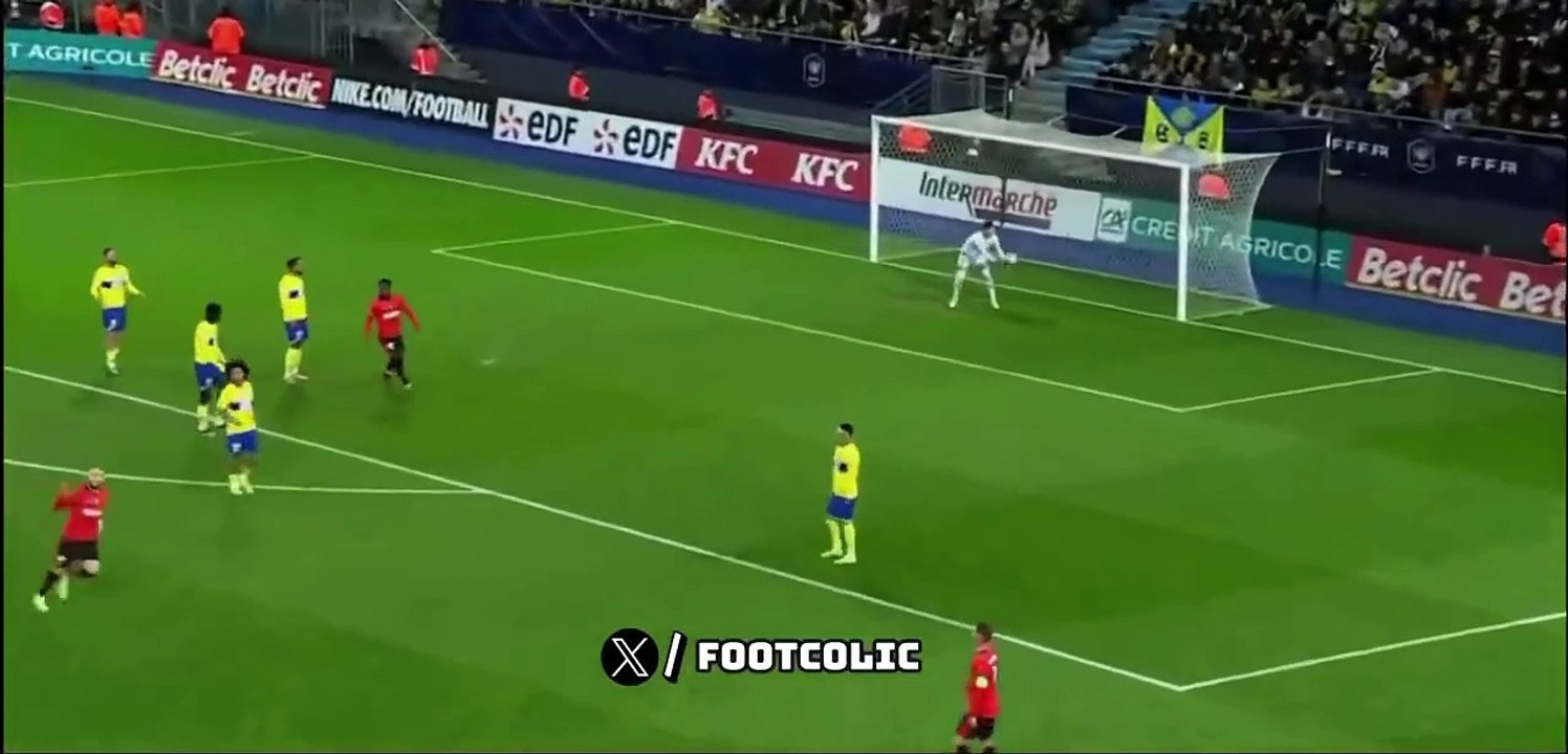 هدف غويري اليوم بطريقة عالمية