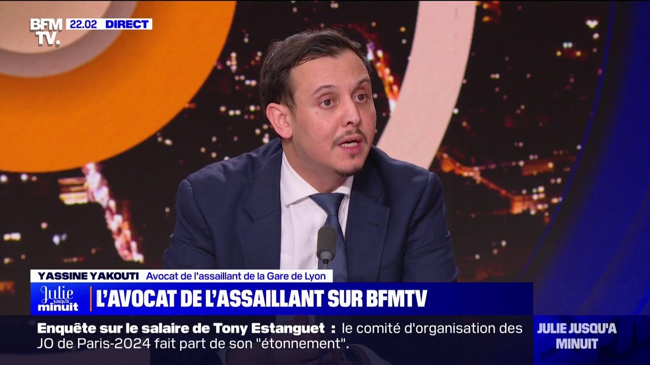 Attaque à la Gare de Lyon: "Est-ce que c'est du terrorisme ou pas, ce n'est pas le débat", estime l'avocat du suspect, Me Yassine Yakouti