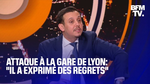 Il a exprimé des regrets : l'avocat de l'assaillant de la Gare de Lyon s'exprime sur BFMTV