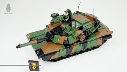 COBI Armed Forces | 2623 --- M1A2 SEPv3 Abrams --- unboxing and pure build --- part 8