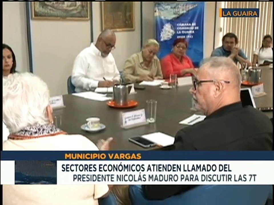 La Guaira | Sectores Económicos participan en el debate de las 7 Transformaciones