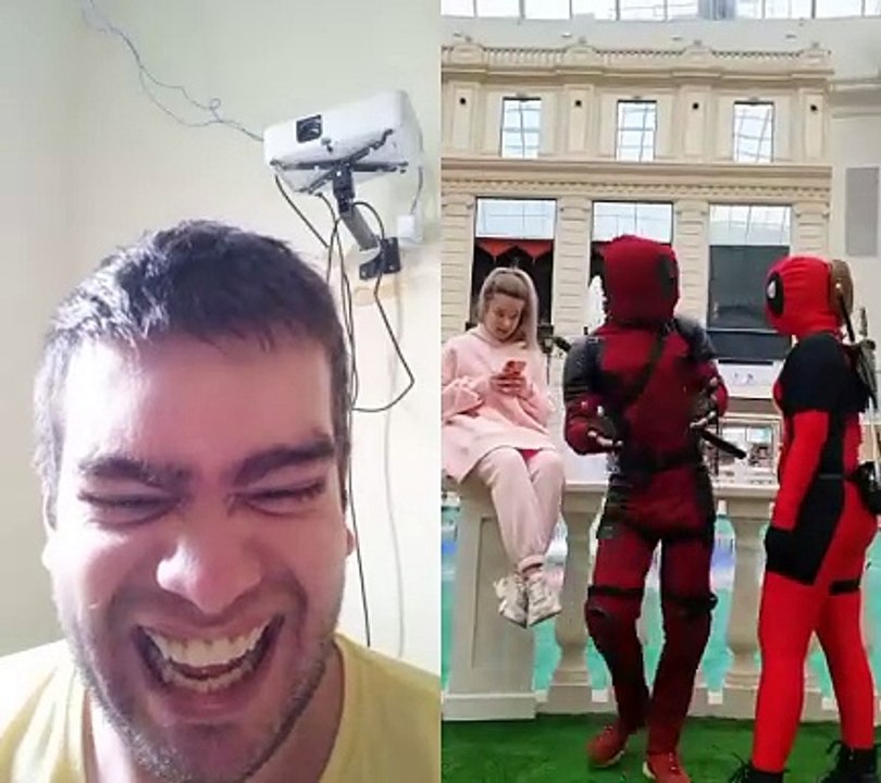 Deadpool se deu mal kkk