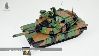 COBI Armed Forces | 2623 --- M1A2 SEPv3 Abrams --- unboxing and pure build --- part 9
