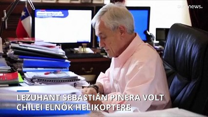Helikopterbalesetben meghalt Sebastián Pinera volt chilei elnök