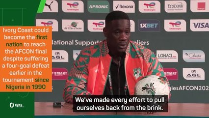 Download Video: Ivory Coast pulled back from brink - Fae on Elephants reaching AFCON semi-final