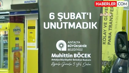 Antalya Büyükşehir Belediyesi, depremde hayatını kaybedenlere lokma dağıttı