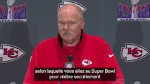 Chiefs - Reid réagit à la théorie complotiste concernant Taylor Swift, Travis Kelce et Joe Biden