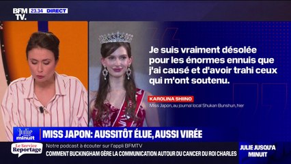 LA BANDE PREND LE POUVOIR - Miss Japon contrainte de renoncer à son titre