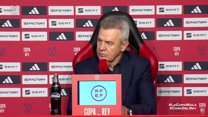 Rueda de prensa de Javier Aguirre