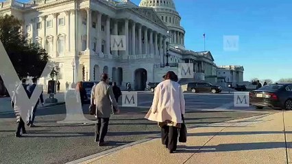 Xóchitl Gálvez arriba al Capitolio para reunirse con congresistas