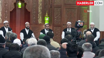 Depremde ağır yara alan Adıyaman'da Miraç Kandili idrak edildi