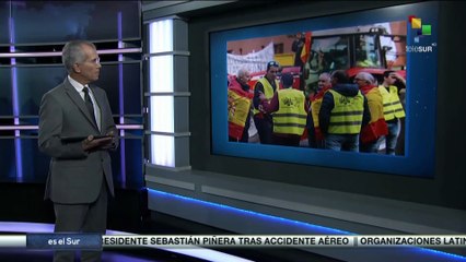 Manifestaciones del sector agrícola y ganadero del país se extienden