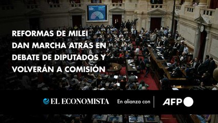 下载视频: Reformas de Milei dan marcha atrás en debate de Diputados y volverán a comisión