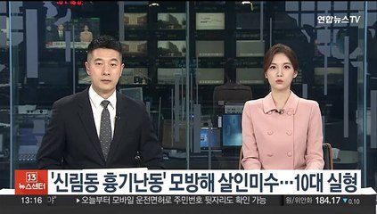 '신림동 흉기난동' 모방해 살인미수…10대 실형