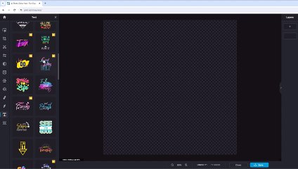 Pixlr X Section 30 Using Text Presets