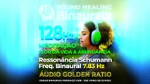 Ondas Binaurais 128 Hz Meditação Flor da Vida e Abundância   7.83 Hz Ressonância Schumann