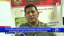 Mujer intervenida con droga en aeropuerto Jorge Chávez iba a viajar a España