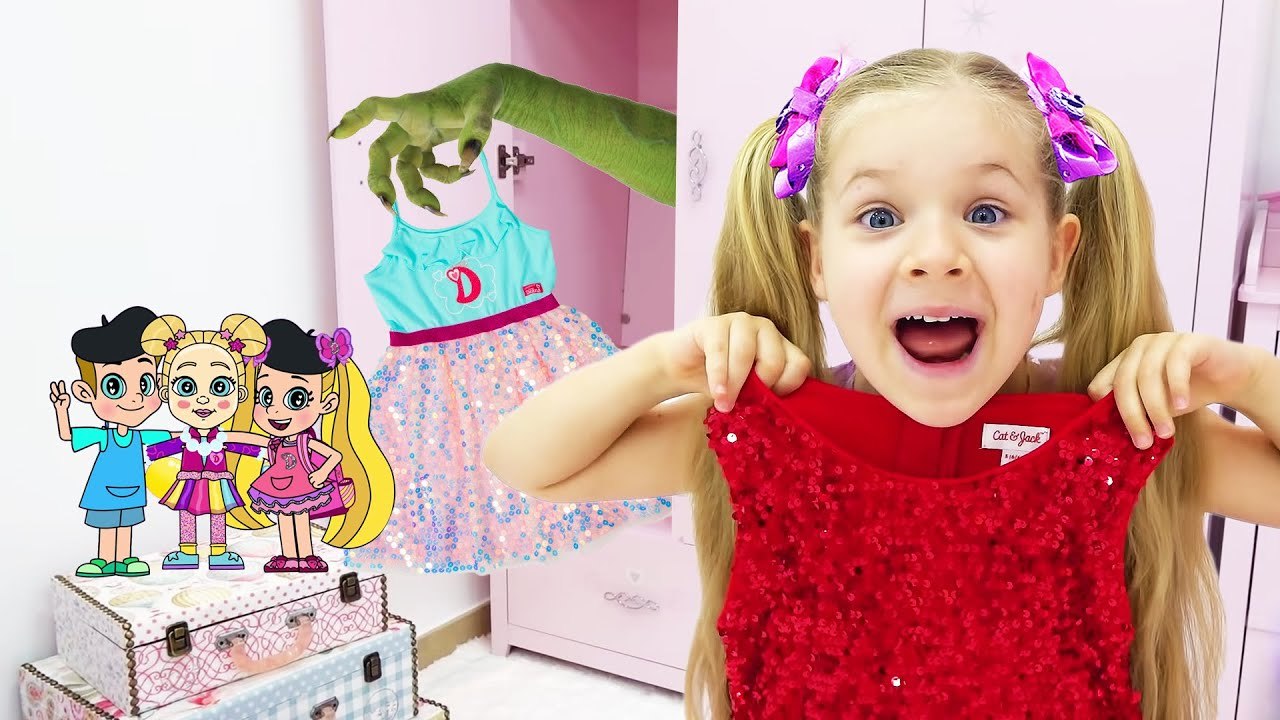 Diana and Roma Adventure in a Magical Cartoon World! Сompilation NEW Funny Cartoons for kids