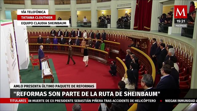 Las reformas son parte de la ruta de Claudia Sheinbaum : Tatiana Clouthier