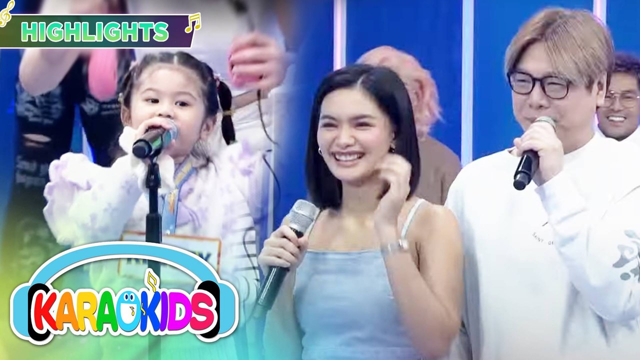 MC tries to hide the pants he is wearing | Karaokids